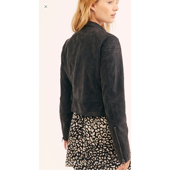 Free People Fenix black moto jacket - Picture 7 of 13